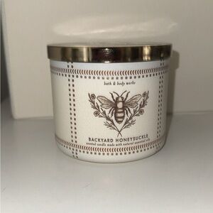 Bath & Body Works Backyard Honeysuckle Candle